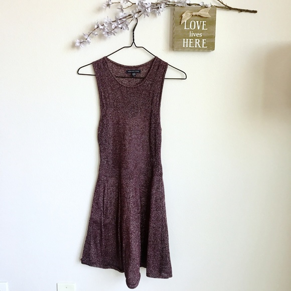 American Eagle Outfitters Dresses & Skirts - American Eagle Mixed Knit Fit & Flare Dress